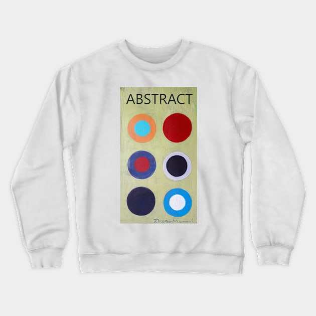 Abstract circles 3 Crewneck Sweatshirt by diegomanuel